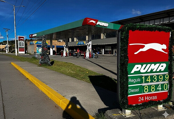 imagen estacion de combustible puma